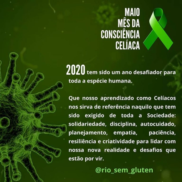 Maio Mês da Consciência Celíaca